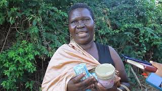 KAHINDO RACHEL makes herbal products and ready to benefit from GROW mglsduganda RwenzoriTheluji [upl. by Enelaehs]