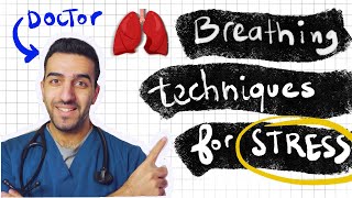 Three Breathing techniques for immediate stress relief [upl. by Aikenat]