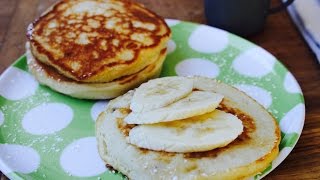 Easy recipe How to make banana pikelets [upl. by Beniamino]