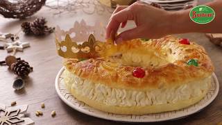 Roscon de Reyes de hojaldre con nata  Recetas Buitoni [upl. by Manley]