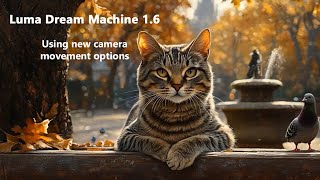 Luma Dream Machine 16 with new Camera Movement options [upl. by Ahsikar342]