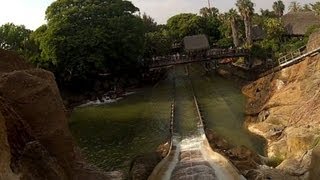 Tutuki Splash  On Ride  POV  Front Seat  PortAventura  HD [upl. by Pearson931]