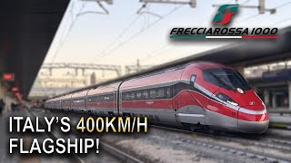 Venice to Rome on Italys 400kmh Frecciarossa 1000 High Speed Train [upl. by Marbut]