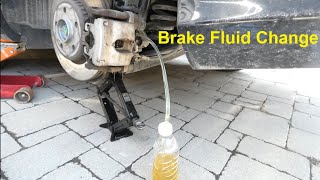 How to Change Brake Fluid in MercedesBenz C300 W205 W206 and E300 W213 Complete Brake Fluid Flush [upl. by Bentlee944]