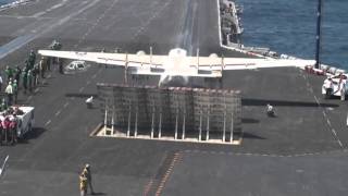 Amazing aircraft carrier takeoff [upl. by Adnolrehs]