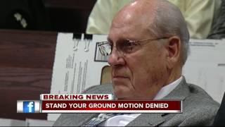 Stand Your Ground motion denied Curtis Reeves will face jury trial [upl. by Yekcor]