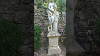 The Gardens and statues of the Abbeye de Fontfroide outside Narbonne in the South of France [upl. by Annig138]