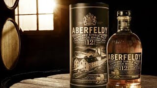 Aberfeldy 12 years aged single malt scotch whisky unboxing [upl. by Hayouqes]