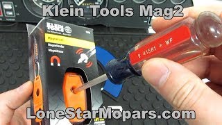 Klein Tools MAG2 MagnetizerDemagnetizer Tested amp Reviewed [upl. by Ahsiener]