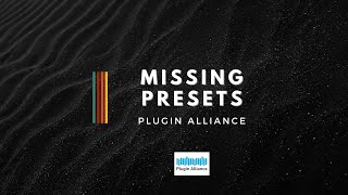 PLUGIN ALLIANCE VST3 Presets Missing  FIXED [upl. by Glanti952]