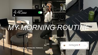 5AM REALISTIC MORNING ROUTINE  early morning hacks healthy habits  staying motivated from home [upl. by Zamora]