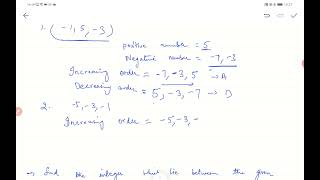 INTEGERS  NUMBER LINE [upl. by Anig13]