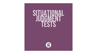 Situational Judgment Tests [upl. by Aleac]