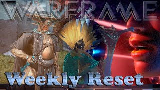 Warframe  Weekly Reset Stuff 17th November 2024 [upl. by Suivart]