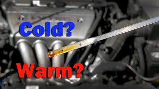 Should You Check Oil Level Warm or Cold [upl. by Carbrey]