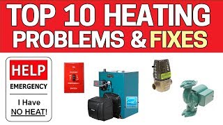 Top 10 Heating Problems EASY Fixes for No HEAT  Boiler  Furnace Troubleshooting OIL HEAT [upl. by Cooke374]