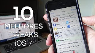 10 MELHORES TWEAKS DO iOS 7 1 [upl. by Peisch]