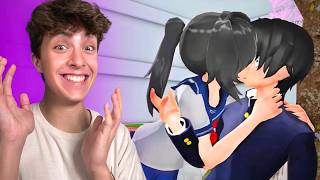 SENPAI ME AMAS  Yandere Simulator  Parte 15 [upl. by Ahsekad]