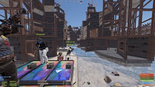 MODDED RAIDS ON RUST  ATLAS 5X  PLG V LONE ft SPG [upl. by Day527]