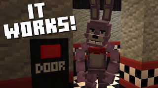 I Coded Five Nights at Freddys in Minecraft [upl. by Finlay]