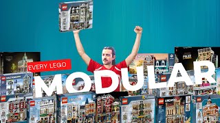 Every LEGO Modular Building [upl. by Einaoj]