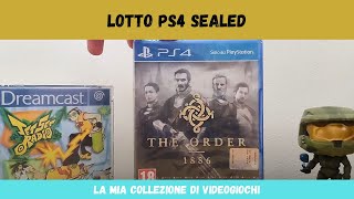 Lotto videogiochi PS4  Tutto sealed [upl. by Crudden734]