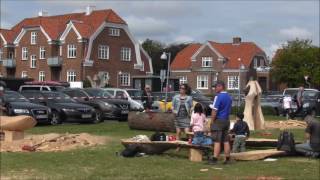 INTERNATIONAL TRÆSKULPTUR SYMPOSIUM I RINGKØBING 2016 [upl. by Gennie]