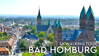 Bad Homburg Walking Tour in 4K 2023 Hesse Germany [upl. by Ayouqes]