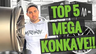 Die Top 5 MEGA Concave Felgen für dein Auto 2021 Tuningtalk [upl. by Bazluke]