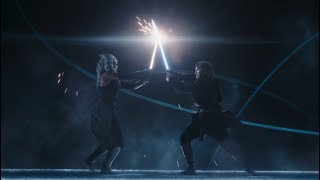 Ahsoka vs Anakin and Vader Full Fight  Star Wars Ahsoka [upl. by Ellenij71]