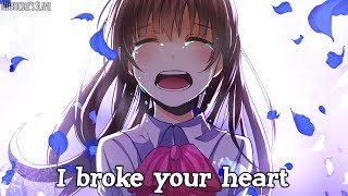 Nightcore  Sorry Lyrics [upl. by Marr]