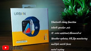 URBAN smart watchEpixlow budget Tamil review கைவசம் நல்லSmartwatch வேண்டுமா தமிழ் unboxing [upl. by Dunkin]