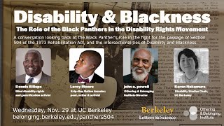 Disability amp Blackness The Role of the Black Panthers in the Disability Rights Movement [upl. by Barstow895]