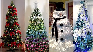 🎄100 CHRISTMAS TREE DECORATION 2024  CHRISTMAS DECOR IDEAS 2024  CHRISTMAS TREE TRENDS 2024🎄 [upl. by Nitsyrc]