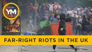 Far Right Riots in the UK  Your Morning [upl. by Aihsemek]