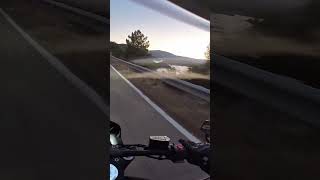 POV Driving Motorcycle at Night I Keeway Benda VCruise 125 [upl. by Hemingway]