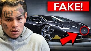 10 Rappers EXPOSED For Fake Flexing 6ix9ine Lil Pump Tyga amp MORE [upl. by Treborsemaj146]