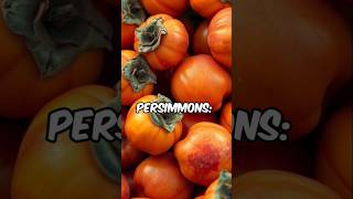 persimmon health benefits fruit eating [upl. by Yesnyl]