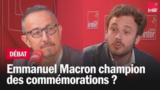 Emmanuel Macron champion des commémorations  Arthur Chevallier x Nicolas Offenstadt [upl. by Ayhdnas]