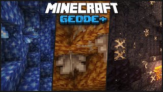 MORE Geodes  Geode Plus Minecraft mod showcase [upl. by Eneleahcim]