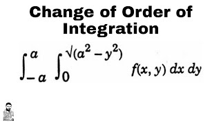 13 Change of Order of Integration  Concept amp Problem1  MULTIPLE INTEGRALS [upl. by Mathia]