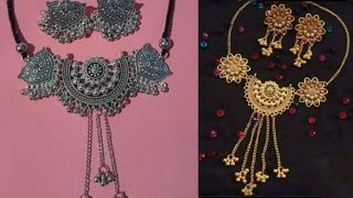 Jewelry making tutorial  oxidized jewelry making at rs 4 [upl. by Niar361]