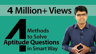 4 Methods to Solve Aptitude Questions in Smart Way  Quantitative Aptitude Shortcuts  TalentSprint [upl. by Sherrie]