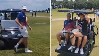 Ian Poulter unleashes at LIV Golf spectator in furious Xrated rant on course [upl. by Haldes]