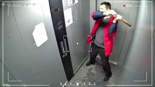 Crazy Lift Moments Caught on HIDDEN CAMERA [upl. by Virgy]