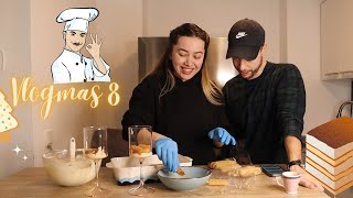 Si te bejme nje Tiramisu per 10 min kur do vijne miq Vlogmas 8 Adisa Gjo [upl. by Nester]