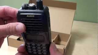 Alinco DJV57T Transceiver Unboxing [upl. by Sitnalta405]