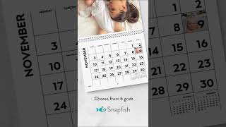 Personalised Wall Calendars from Snapfish [upl. by Forland]