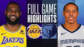 LAKERS at GRIZZLIES  FULL GAME HIGHLIGHTS  March 27 2024 [upl. by Daegal]