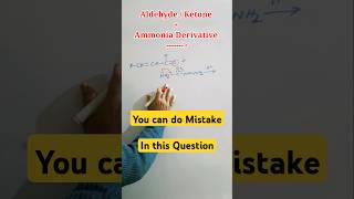 Reaction of Aldehydes and ketones with Ammonia Derivative chemistry class12 chemistryclass12 [upl. by Oetsira]